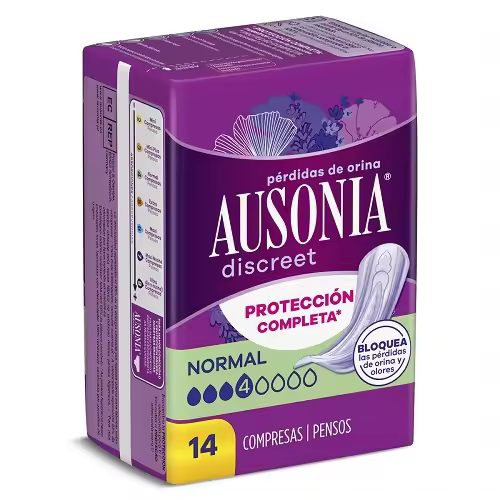 Ausonia Discreet Normal 14 Compresas - 1