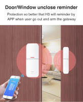 Sistema De Alarma Inteligente Para El Hogar WIFI Con Sensor De Puerta Y Movimiento Control Por Tuya Compatible Con Alexa Google - details 7