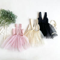 Bailarina Romper Para Bebés Niñas 0-2 Años Vestido De Malla Con Gran Lazo Traje De Baile Princesa Estilo Activo Ropa De Verano - details 15
