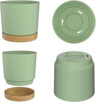 Macetas Para Plantas Livianas Y Grandes Para Interior Y Exterior Con Drenaje Maceta Moderna De Plástico Para Flores Y Greneras - details 5