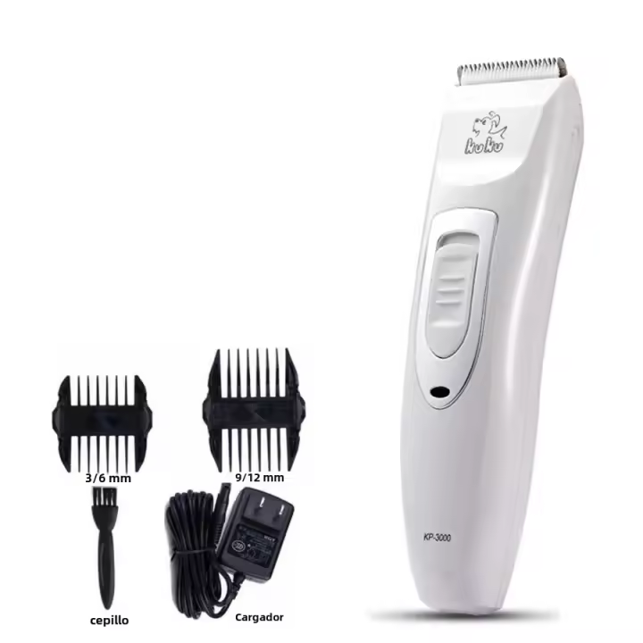 Kit De Peluquería Profesional KUKU KP3000 Para Perros Y Gatos Trimmer Eléctrico Recargable Corte De Pelo Máquina Afeitadora Para Mascotas - 1