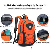 Mochila De Senderismo Al Aire Libre 20L Impermeable Para Hombres Y Mujeres Ligera Plegable Deporte Daypack Para Viajes Escalada Camping - details 4