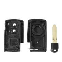 Carcasa De Llave Inteligente Reemplazo Para Toyota Corolla Verso Camry Fob 2 3 Botones 2004-2009 KEYYOU ABS Material - details 1