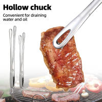 Pinzas De Barbacoa De Acero Inoxidable 304 Para Cocinar Herramientas De Cocina Accesorios De Cocina Tongs De Carne Eco-amigables - details 3