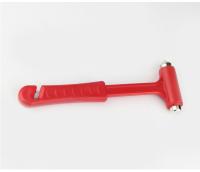 Martillo De Seguridad Para Emergencias En Coche Rompe Ventanas Y Cinturones De Seguridad Herramienta De Escape De Emergencia De Aleación De Hierro Y Plástico Rojo - details 9