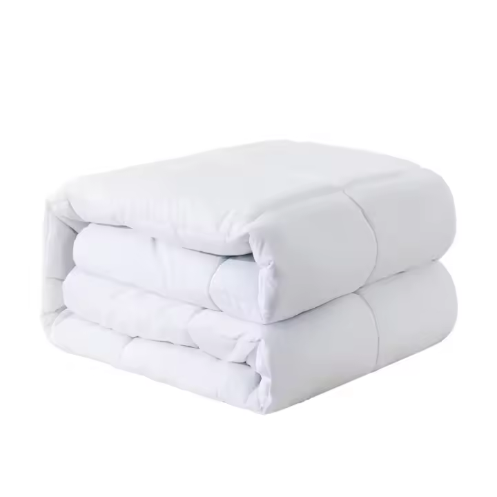 Edredón Nórdico de 500gr Fibra Hueca con Tacto Melocotón con medidas para Cama 90/105/135/150, Relleno Nórdico Fibra Suave Siliconada, Color Blanco. - 1