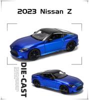 Modelo De Coche De Aleación Maisto 1:24 Nissan Z Azul 2023 Decoración Artesanal Juguete Colección Regalo Cumpleaños Sin Batería Material Metálico - details 2