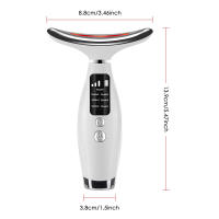 Masajeador facial y de cuello LED de 7 colores, recargable por USB, herramienta multifuncional para el cuidado de la piel para mujeres. - details 6