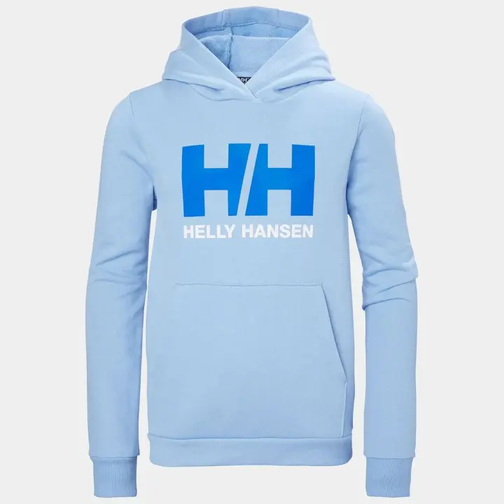 Sudadera Azul Helly Hansen Logo 2.0 Juvenil Bright Blue - 1