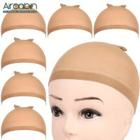 Aircabin Gorro De Pelo Stretchy Nylon 2/6/10/20/50 Piezas Color Nude Gorro De Stocking Para Pelo Beige Gorro De Piel (2 Piezas Color Flesh) - details 0