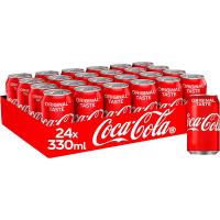 Coca-Cola Sabor Original Refresco de cola Pack de 24*330 ml,Coca-Cola Zero Azúcar lata 24*330ml - details 0