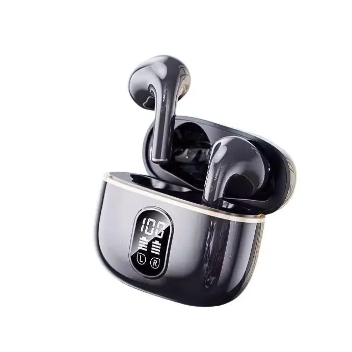 Auriculares Bluetooth, Auriculares Bluetooth 5,3 With 4 HD Mic HiFi Estéreo, Auriculares Inalambricos With Potentes Auriculares de 13,4mm, LED Pantalla, IPX7 Impermeable Cascos Inalambricos - 1