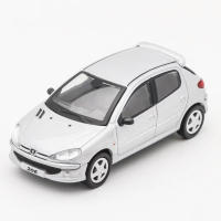 Coche De Colección DCT 1/64 Modelo 206 Vehículo Vintage Hatchback Metal Sin Batería Regalo Para Adultos Con Estuche De Exhibición - details 1