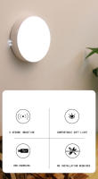 Lámpara LED Recargable Con Sensor De Movimiento Para Decoración De Habitaciones Pasillos Y Armarios Luz Nocturna Para Dormitorio - details 0