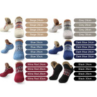 Calcetines Térmicos Para Hombre Y Mujer Invierno Calientes Cortos De Algodón Grueso Suaves Antideslizantes Para El Hogar Y Dormir Fuzzy Fluffy - details 7
