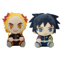 Muñeco De Peluche Demon Slayer 20cm Anime Japonés Tomioka Giyu Kamado Tanjirou Nezuko Agatsuma Zenitsu Regalo Para Mujeres - details 3