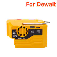 Inversor De Generador AC 220V Para Camping Con LED Adaptador De Energía Para Baterías 18V Li-ion De Makita Y DeWalt - details 4