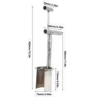 Samplador De Suelo De Acero Inoxidable Herramienta De Jardín Portátil Para Plantar Y Transplantar Brotes Agropecuaria Pulverizador - details 10