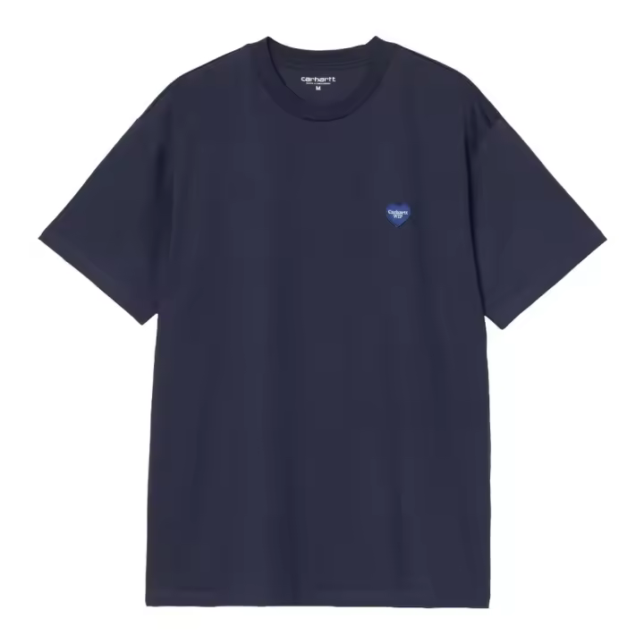 Camiseta Azul Carhartt Heart II Hartt T-Shirt Blue de Corte Holgado - 1