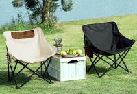 Silla de Playa Plegable con funda  ,SILLA CAMPING, Estructura de Acero Resistente,Asiento de Lona Impermeable ,Ideal para Playa o Camping ,Pesca, Estructura de Acero, - details 3