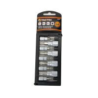 ORION91 Set 10+9 - Llaves Carraca 10 Piezas 1/2 Pulgada CRV 10-24mm y  Llaves Torx 9 Piezas 1/4 y 3/8 CRV Marca TACTIX - details 1