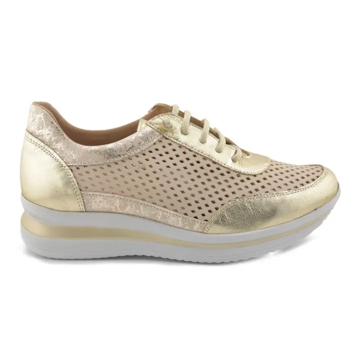 Zapatillas Casual de Piel beige by Tupie Piel Piel y textil Textil, extraible, efecto memoria y antibacteriano - 1