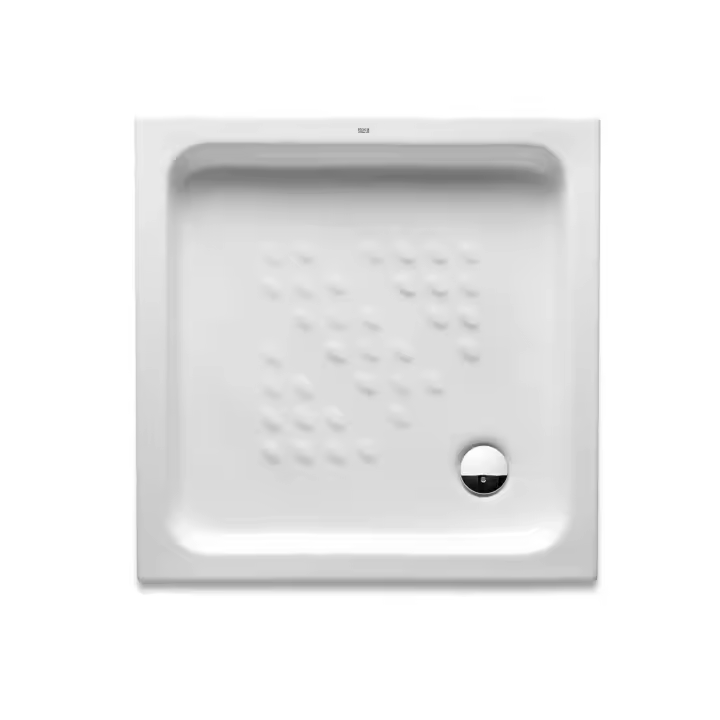 ROCA ITALIA Plato de Ducha Cuadrado Porcelana Blanco - 1