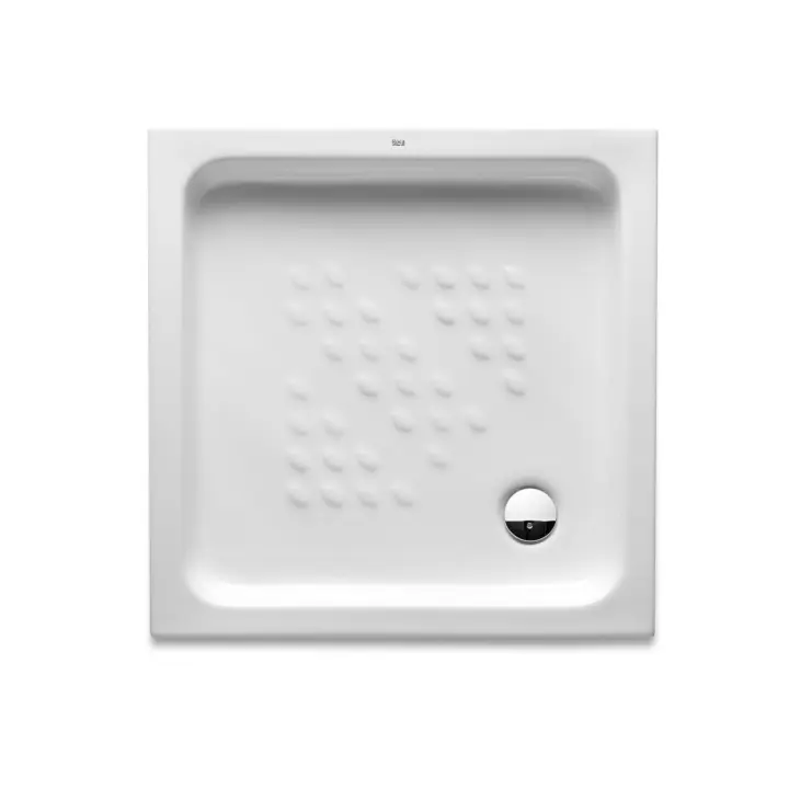 ROCA ITALIA Plato de Ducha Cuadrado Porcelana Blanco - 1