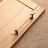 Manijas De Madera Sólida Para Armarios Y Gabinetes Perillas De Cocina Modernas Y Elegantes Pulls De Cajones Herramientas De Alta Calidad - details 11