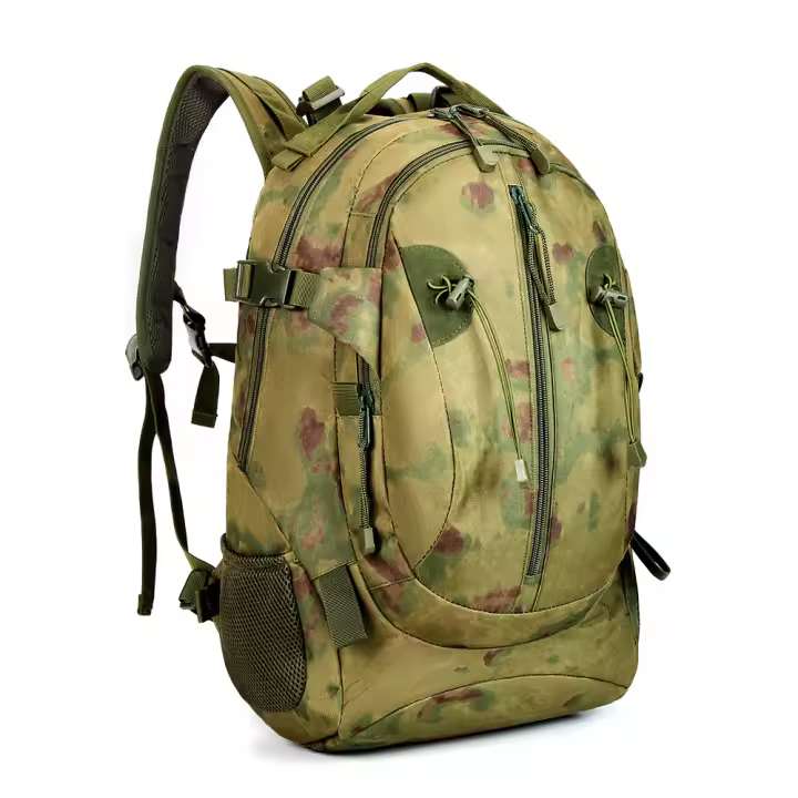 Mochila de tela Oxford de gran capacidad para deportes al aire libre, viajes, camping, ocio, mochila táctica de camuflaje militar - 1