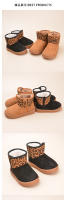 Botas De Tobillo Con Estampado De Leopardo Para Niños Y Niñas Invierno Nuevas De Algodón Con Forro De Poliéster EK9S210 - details 4