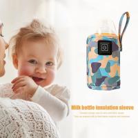 Bolsa Aislada Para Bebés Calentador De Botella De Leche USB Para Viajes Y Carritos De Bebé Seguro Para Exteriores Invierno Tamaño 120-160ml - details 5