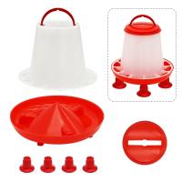 Albóndiga Automática Para Ponedero 1.5kg/3L Bebedero Automático Para Pollo Ponedero De Agua Para Ponederos Coop De Pollo Alimentador De Ponedero - details 12