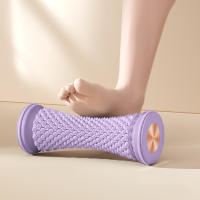 Masajeador De Pies Rolador De Yoga Para Fascia Plantar Relajación Muscular Cuidado Masajeador Manual De Plástico TPR Y ABS Tamaño 16x5x5cm - details 3