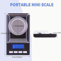 Báscula De Precisión Milligramos USB Potenciado Escala Digital Para Joyería Y Medicamentos Electrónica Portátil Carat Medidor - details 5