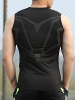 Camiseta De Compresión Para Hombre T-Shirt Deportiva Transpirable Y Secado Rápido Top De Entrenamiento Y Fitness - details 1
