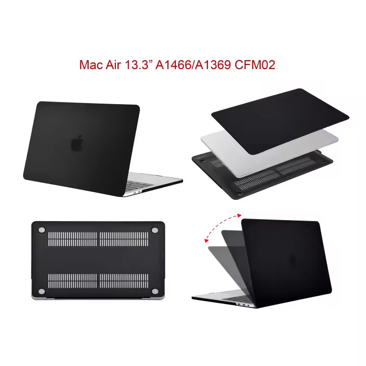 FGNS Carcasa Protectora para MacBook Air 13.3"(Modelo: A1466/1369),Funda Dura Compatible con MacBook Air 13 Pulgadas (Versión Antigua: 2010-2017, Modelo: A1466 / A1369), - 1
