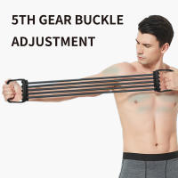 Set De Ejercicio Corporal Completo Con Expansor De Pecho Y 5 Cuerdas De Resistencia Removibles Para Pilates Y Entrenamiento Muscular - details 0