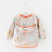 Bebé Bibs Impermeables Con Mangas Largas Para Bebés Recién Nacidos Disfraz Inverso Ropa Protectora De Alimentación Para 0-2 Años Indumentaria Infantil Unisex Estilo Moda - details 7