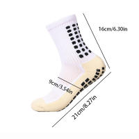 Calcetines De Fútbol Con Protección De Rodilla Para Hombres 2 Pares Antideslizantes Deportes Como Baloncesto Y Fútbol Talla Unica Ajuste Para 39-45 - details 5