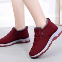 Botas De Nieve Para Mujer Tallas Grandes Calzado Unisex De Lana Térmica Impermeable Botas De Tobillo Para Mujeres Y Hombres - details 1