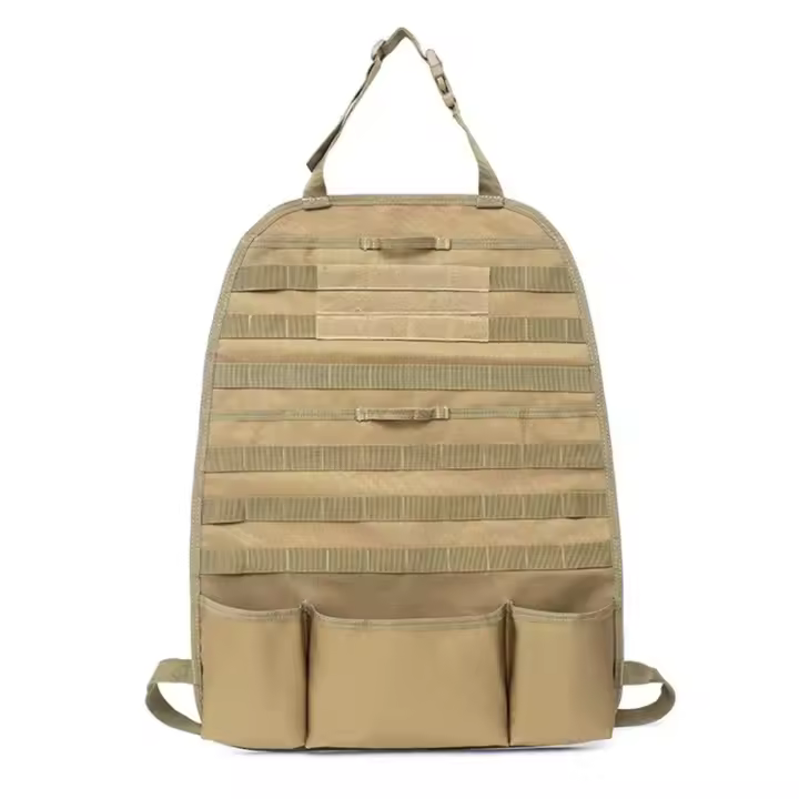 Organizador De Asiento De Coche Universal Táctico Molle Bolsa De Almacenamiento Para Viaje Y Caza Funda De Asiento De Coche Accesorios - 1