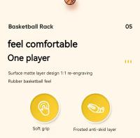 Baloncesto De Esponja Silencioso Para Niños Bola De Bounce Muda Bola Squeezable Baloncesto Silencioso Para Interior - details 13