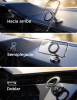 Soporte para teléfono de coche MagSafe, soporte magnético metálico con superimán y rotación de 360 °, compatible con iPhone, Android y Smartphones, soporte universal para teléfono. - details 3