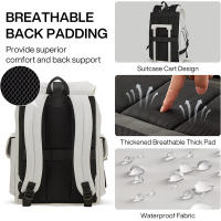 Mochipa de viaje para portátil, mopila de mano, se adopta a una mochila de viaje para portátil de 40,64 cm - details 5