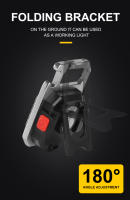 Linterna Portátil Multi-Funcional De Llavero Magnética Impermeable Y Recargable Por USB Luz Fuerte Para Emergencias Y Exterior - details 6