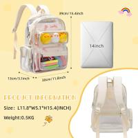 Mochipa transparent resistant Mochipa transparent de gran Capacidad (Solo La mochipa Escolar, sin incluir Los accesorios del Bolso) - details 2