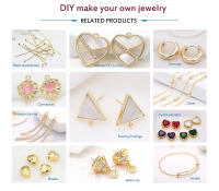 Accesorios De Joyería DIY Con Cierre De Hombro Y Cadena Extensora Bolas De Espaciador Metálicas Platinadas En Oro 14K - details 1