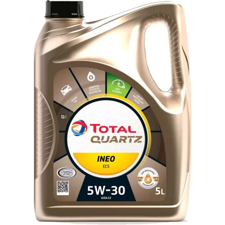 Total Tools Aceite Motor Coche Quartz Ineo Ecs 5W30 5L - 1