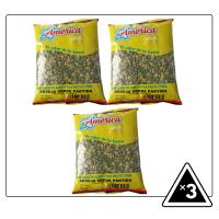 3 PAQUETE  ARVEJA VERDE PARTIDA CON PROTEÍNAS, FIBRA Y VITAMINAS, AMERICA 500G DE ESPANA - details 2